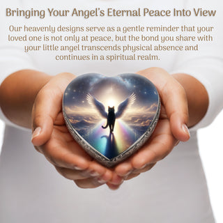 Heavenly Harmony Cat Urn