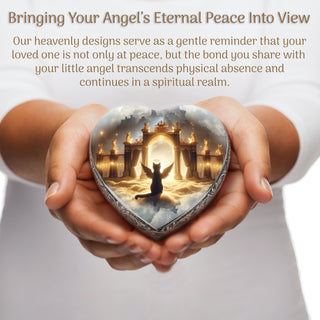 Angel Aura Night Cat Urn