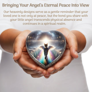 Rainbow Crossing Striped Cat Urn