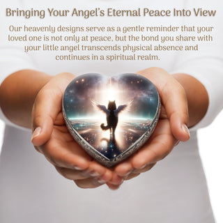 Angelic Atmosphere Cat Urn