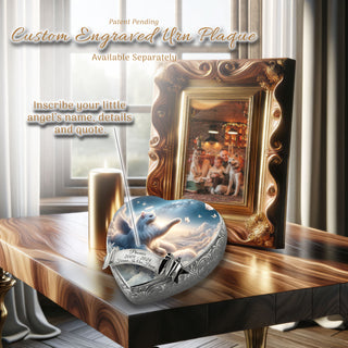 Celestial Cloud Cat Urn