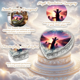 Starlit Serenity Cat Urn