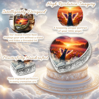 Heavenly Hue Cat Urn