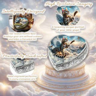 Cosmic Serenade Bengal Cat Urn