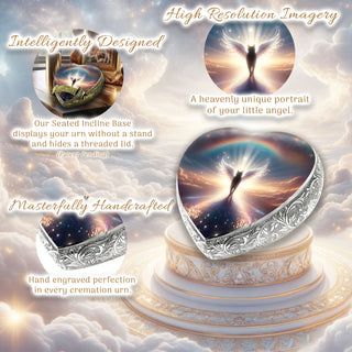 Cosmic Canvas Cat Urn