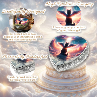 Angelic Echo Cat Urn