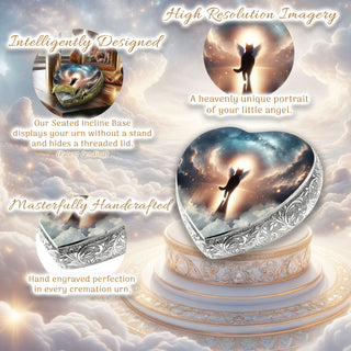 Celestial Symphony Cat Urn