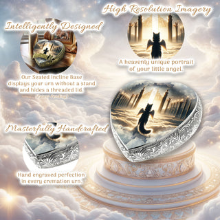 Golden Gates Cat Urn