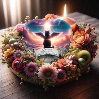 Angelic Echo Cat Urn