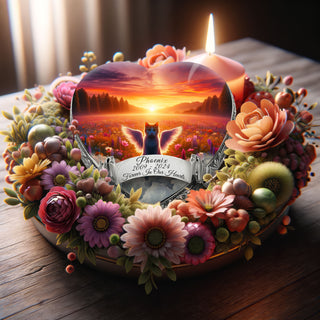 Heavenly Hue Cat Urn