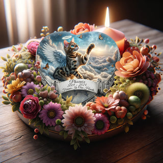 Cosmic Serenade Bengal Cat Urn