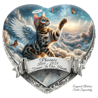 Cosmic Serenade Bengal Cat Urn