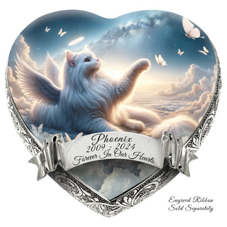 Celestial Cloud Cat Urn