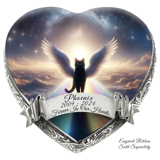 Heavenly Harmony Cat Urn