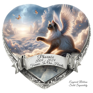 Starry Splendor Siamese Cat Urn