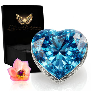 Eternal Gems Blue Topaz Cremation Urn