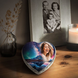 Aurora Borealis Custom Cremation Urn