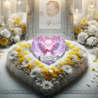 Pink Free Angel Baby or Child Cremation Urn