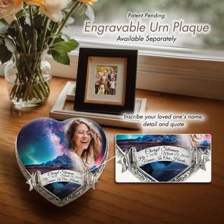 Aurora Borealis Custom Cremation Urn