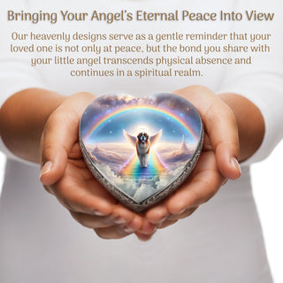 St Bernard - Rainbow Bridge Dog Urn