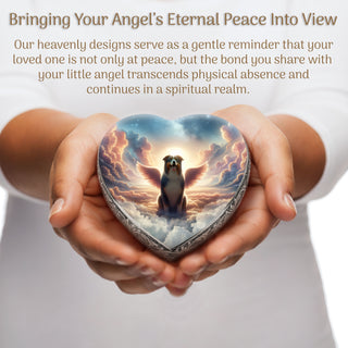 Australian Shepherd - Heavenly Glow Dog Urn