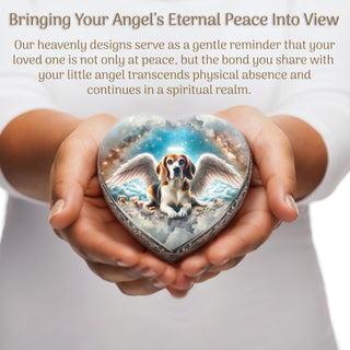 Beagle - Heavenly Splendor Dog Urn