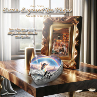 St Bernard - Rainbow Bridge Dog Urn