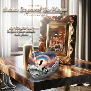Rainbow Journey Dark Cat Urn