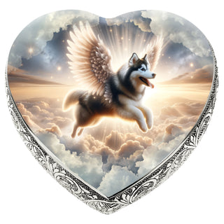 Husky - Divine Skyscape Dog Urn