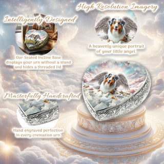Australian Shepherd - Cosmic Fantasy Dog Urn