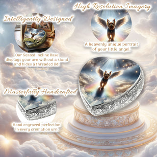 Yorkshire Terrier - Rainbow Bridge Dog Urn