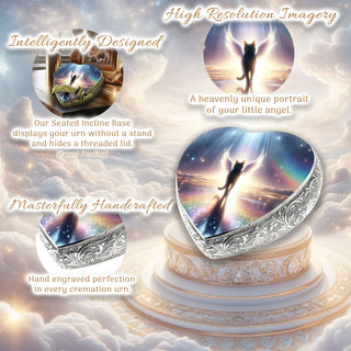 Rainbow Bridge Cat Urn