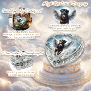 Rottweiler - Lunar Luster Dog Urn