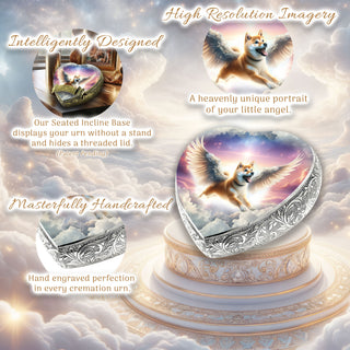 Shiba Inu - Paradise Beam Dog Urn