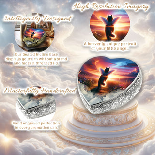Astral Awe Cat Urn