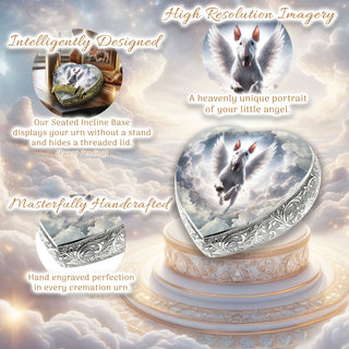 Bull Terrier - Celestial Cascade Dog Urn