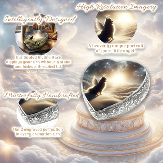 Pomeranian - Twilight Haze Dog Urn
