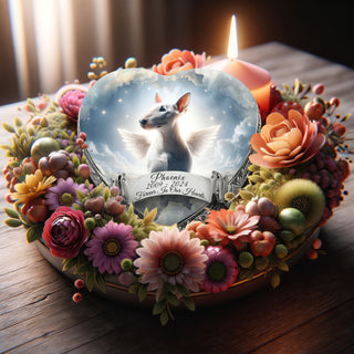 Bull Terrier - Cosmic Chorus Dog Urn