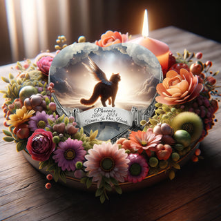 Galaxy Glaze Cat Urn