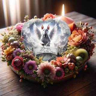 Bull Terrier - Celestial Cascade Dog Urn