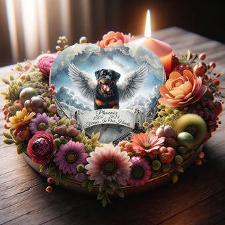 Rottweiler - Lunar Luster Dog Urn