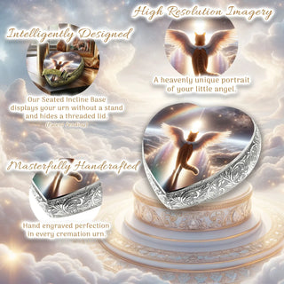 Rainbow Bridge Orange Cat Urn