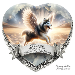 Husky - Divine Skyscape Dog Urn