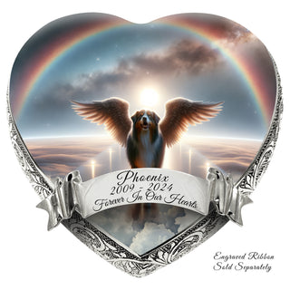 Australian Shepherd - Rainbow Bridge Dog Urn