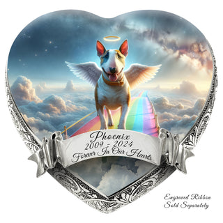 Bull Terrier - Rainbow Crossing Dog Urn