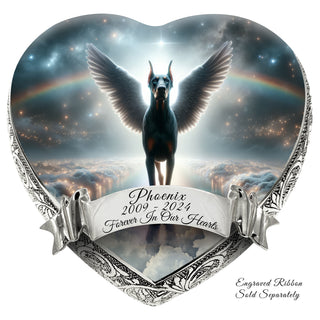 Doberman Pinscher - Rainbow Bridge Dog Urn